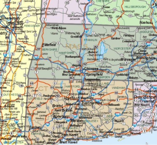 United States Map Northeast