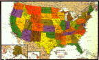 Click to choose from different USA wall maps...