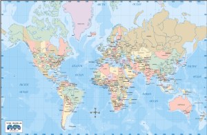 Printable World Maps