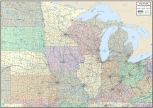 view details of North Central Region map