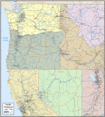 Map of Pacific Northwest click for more details